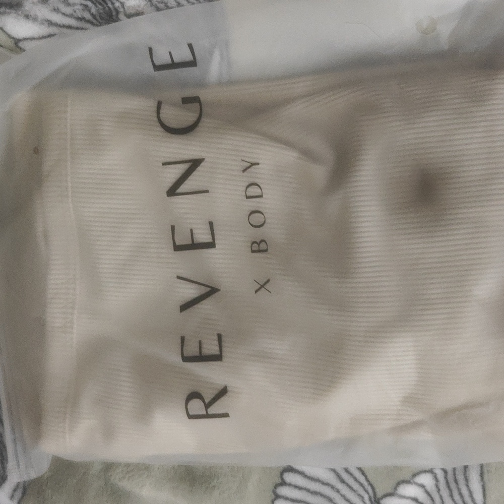 Revenge X Body Cream Racerback Wide Straps Bodysuit